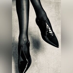 EMME PARSONS LEANDRA IN BLACK PATENT size 41